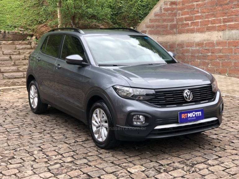 VOLKSWAGEN - T-CROSS - 2020/2020 - Cinza - R$ 94.000,00